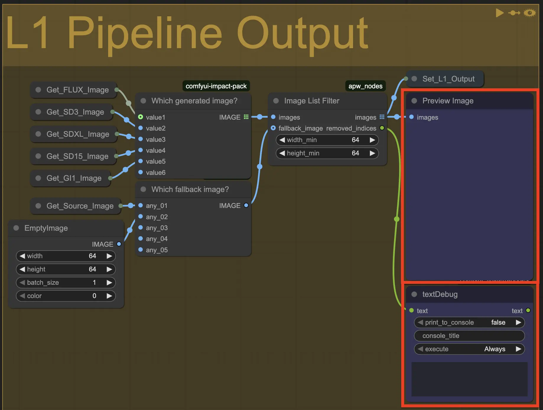 OCS 13.0 Debug Nodes