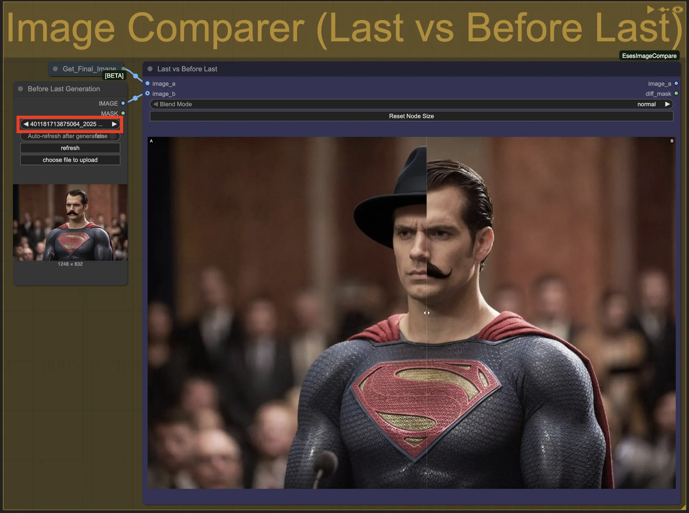 OCS 13.0 Image Comparer (Last vs Before Last)